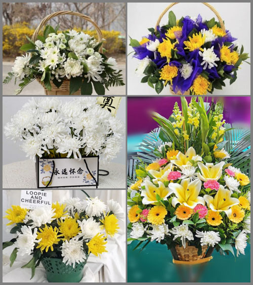 山东济宁嘉祥县嘉祥街道菜庄李村白事提篮配送